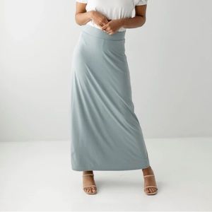 NWT - Maxi Skirt in Seaglass from the Main Street Exchange
